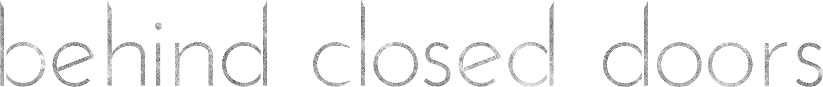 behind closed doors - logo
